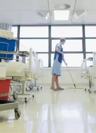 Hygienic Flooring Surfaces for hospitals and laboratory dubai